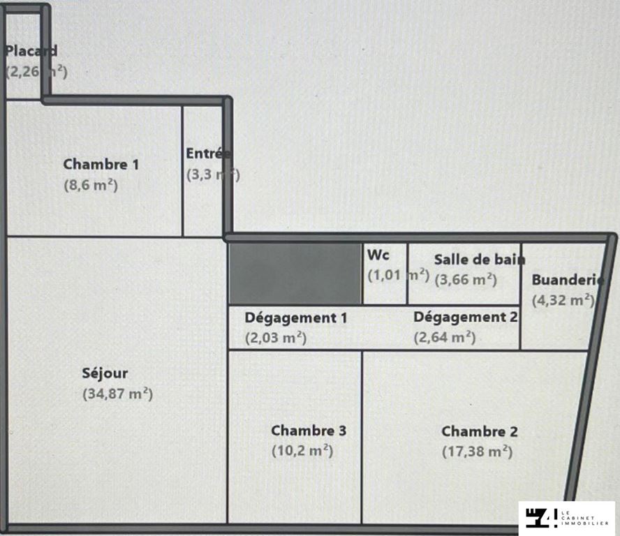T4 4 pièces à LE FOUSSERET