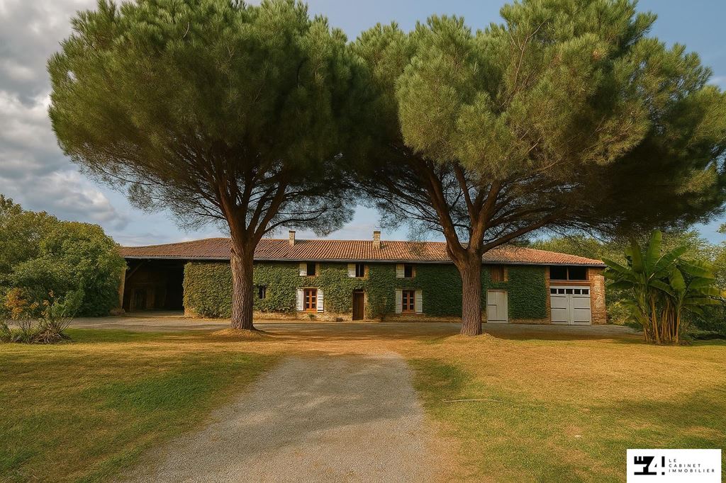 Maison de caractère 5 pièces à MONTESQUIEU VOLVESTRE